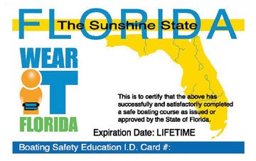 florida plastic card