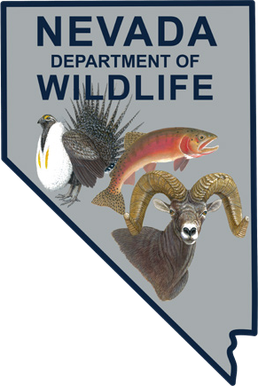 Official seal for the Nevada Department of Wildlife.
