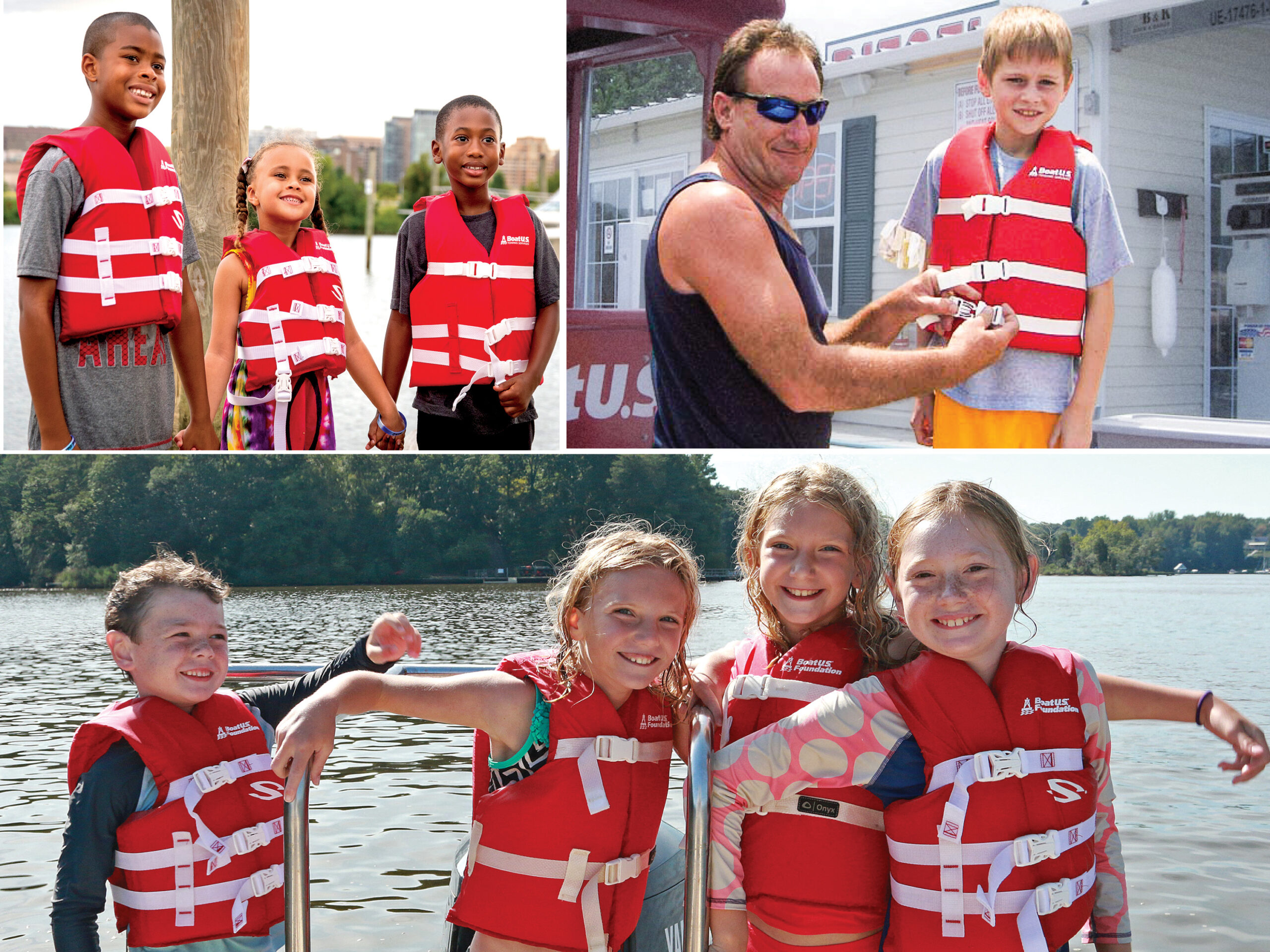 BoatUS Foundation Receives U.S. Coast Guard Grant  for Nationwide Smart Life Jacket Loaner Stations