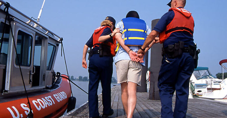 US Coast Guard arrests a man for boating under the influence