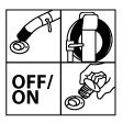 Step 6: put away hose, turn off pump, replace cap